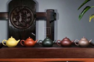 《五色土》綠泥，朱泥，紫泥，青灰泥，段泥純手工宜興紫砂壺茶具水平茶壺